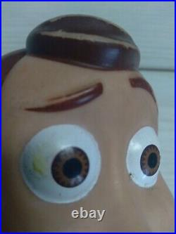 15 Disney Pixar Toy Story Pull String Talking Woody Thinkway Toys Works no hat