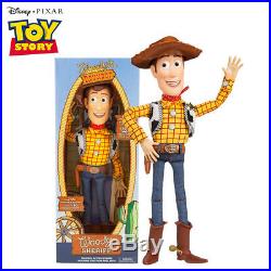 16'' Pixar Toy Story 4 Talking Woody Jessie Buzz Lightyear Bo Peep Doll
