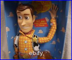 16 Woody Toy Story Pull String Thinkway Toys 1995/96 NEW #62943 Not Talking