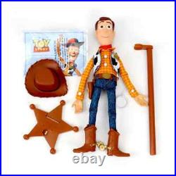 16 inch Pixar Toy Story Talking Toy Woody Action Figures Doll Cloth Cowboy
