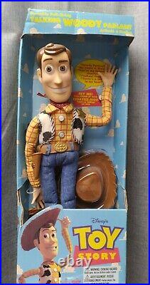 Toy Story 2 THINKWAY 16" Talking Pull String Woody! 