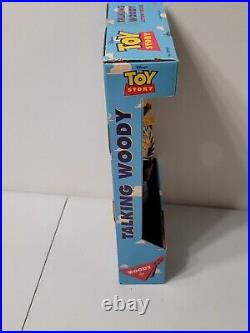 1995 1st Edition Toy Story Woody Pull String Talking Doll NEW Thinkway