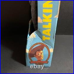 1995 Disney Thinkway Woody Toy Story Figure Pull String Talking Toy Rare Boxed