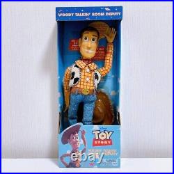 1995 Disney Thinkway Woody Toy Story Figure Pull String Talking Toy Rare New