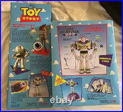 1995 Disney Toy Story Toys! BOTH Woody & Buzz Lightyear NIB! Original 1st Series