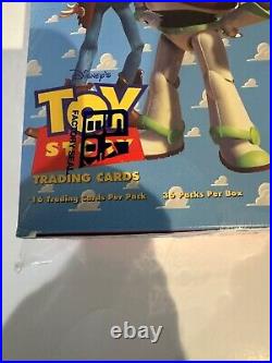 1995 Skybox Disney's Pixar Toy Story Trading Cards Hobby Box 36 Packs New Sealed