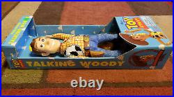 1995 Thinkway / Disney Toy Story Talking Woody & Buzz Lightyear NIB