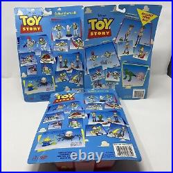 1995 Toy Story Action Figure Think Way Toy Disney Pixar Vintage Lot of 3