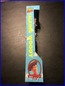 1995 Toy Story Disney Original Pull String Talking Woody Doll 16 Thinkway Toys