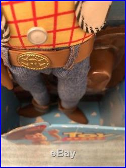 1995 Toy Story Pull String Original Sheriff WOODY MINT Talks Kids Dolls EX