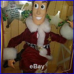 1999 Holiday Hero series Toy Story Woody figure doll New in box! Never opened! B