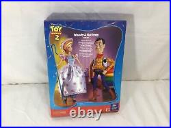 1999 Mattel Disney Toy Story 2 Woody & Bo Peep Gift Set Doll Figure Sealed Boxed