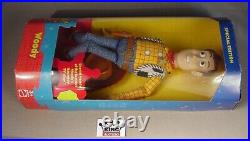 1999 Toy Story 2 Sheriff Woody 12 figure MIB Movie Toy Disney Pixar Doll