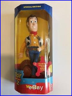 1999 Toy Story 2 Woody Doll Special Edition Rare Disney Pixar