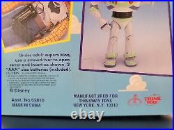 1st Edition 1995 Toy Story Poseable Pull-String Talking Woody Thinkway NEW