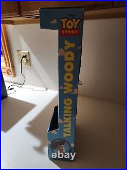 1st Edition Thinkway Disney Toy Story 1995 Talking Pull String Woody