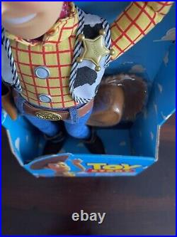 1st Edition Thinkway Walt Disney Toy Story 1995 Talking WorkingPull String Woody