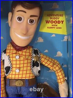 2000 Disney Toy Story Woody Figure 22 Inch Jumbo Adventure Buddy NEW Boxed MINT