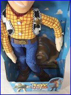 2000 Disney Toy Story Woody Figure 22 Inch Jumbo Adventure Buddy NEW Boxed MINT