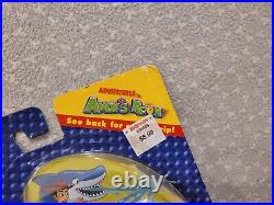 2002 Hasbro Toy Story Woody Sharkey the Shark & Buzz Pizza Planet Rescue Set NOS