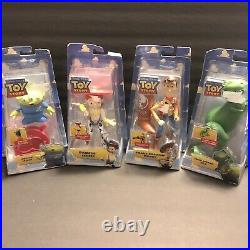 2009 Toy Story 3 Lot Snake Shootin Woody Disc Dancin Jessi Poppin Alien And Rex