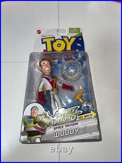 2011 Space Mission Woody Mattel Action Figure Disney Pixar Toy Story Jessie Buzz