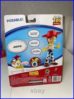 2011 Space Mission Woody Mattel Action Figure Disney Pixar Toy Story Jessie Buzz