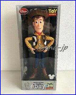 2015 D23 Expo Disney Store 20th Anniversary TOY STORY TALKING WOODY DOLL LE400