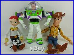 3 Disney Toy Story 15 Talking Doll Woody Jessie And Buzz Lightyear All Work