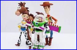 4PCS/SET Toy Story 3 Buzz LightYear Woody Jessie PVC Action Figures Toys Dolls