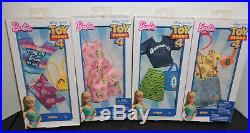 4 Sets Disney Toy Story 4 Barbie Fashion Clothing Outfit Accessories Woody New