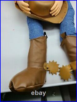 4ft Life Size Toy Story Woody Stuffed Doll Rare 1995 Frito-Lay Promotional