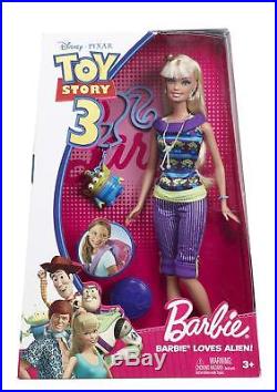 (5) Disney Pixar Toy Story 3 Barbie Loves Woody Buzz Alien Ken Loves Barbie NRFB