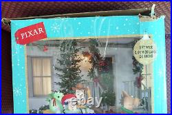 8' © Disney TOY STORY SLEIGH Airblown Yard Inflatable Décor WOODY BUZZ LIGHTYEAR