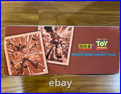 BANDAI Chogokin Toy Story Woody Robo Sheriff Star About 230mm JAPAN Pixar Disney