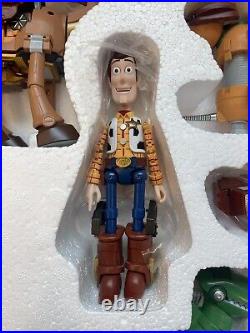 BANDAI Chogokin Toy Story Woody Robo Sheriff Star About 230mm JAPAN Pixar Disney