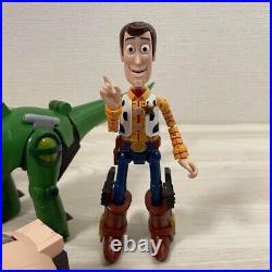 BANDAI Chogokin Toy Story Woody Robo Sheriff Star About 230mm from Japan Used