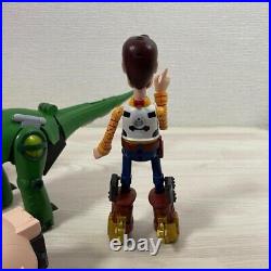 BANDAI Chogokin Toy Story Woody Robo Sheriff Star About 230mm from Japan Used