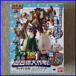 BANDAI Chogokin Toy Story Woody Robo Sheriff Star Figure Disney NEW