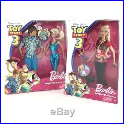 BARBIE DISNEY TOY STORY 3 Made For Each Other KEN & BARBIE & Woody Barbie Lot