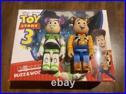 Bearbrick Toy Story 3 100% Set Woody And Buzz Action Figure Medicom Toy 2010