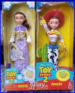 Bo Peep Doll Woody Disney Toy Story 2 Separate Boxes Jessie NRFB Lot 4 VG
