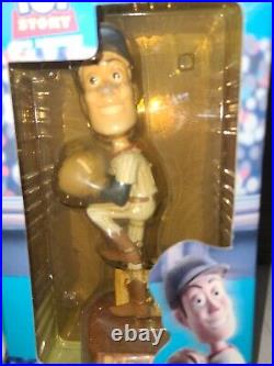 Bobblehead YANKEES Slugger Buzz Lightyear & Strikeout Woody Set MLB TOY STORY