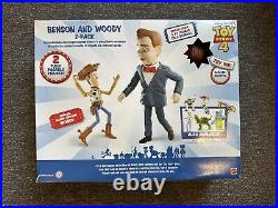 Brand New Disney Toy Story 4 Benson and Movie Edition Woody Figure Toys GGJ89