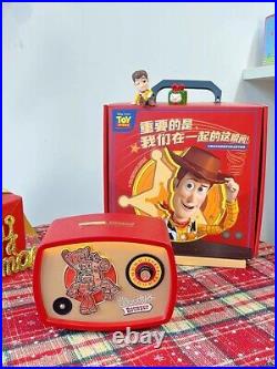 Brand New Disneys Toy Story Inspired Retro Woody's Roundup Bluetooth Radio