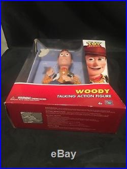Buzz Lightyear & Woody Disney Pixar Toy Story Action Figures Lot Set Doll Toys