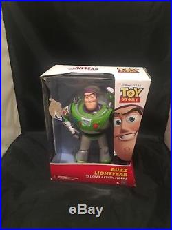 Buzz Lightyear & Woody Disney Pixar Toy Story Action Figures Lot Set Doll Toys