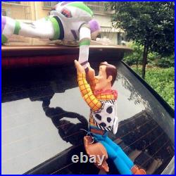 Cute Outside Hang Hot Plush Toy Story Sherif Woody Buzz Lightyear Car Dolls, New