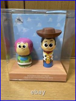 D23 EXPO Disney Toy Story Kokeshi Doll Buzz & Woody 2017 Limited to 300 New JPN