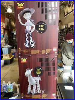 D23 Expo Jessie Bullseye Doll Talking Plush Toy Story Woody's Roundup LE500 NEW